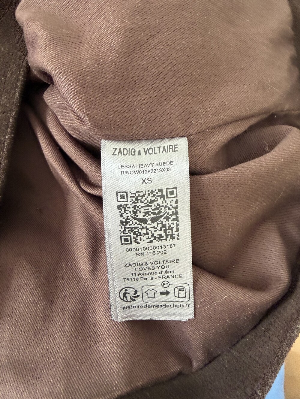 Zadig & Voltaire Lessa Suede Jacket - Picture 14 of 14